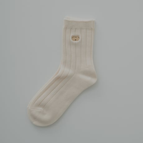 Rib Socks (Milk x Mawashi)