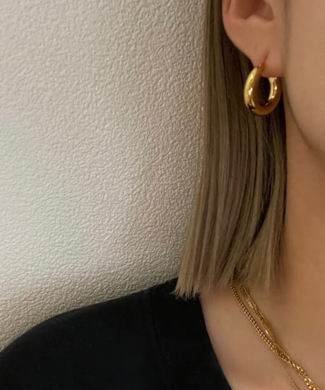 BASIC HOOP PIERCE（GOLD）