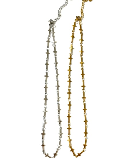 THE CROSS NECKLACE(GOLD)