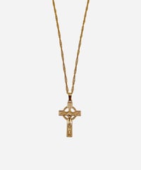 CROSS NECKLACE （GOLD）