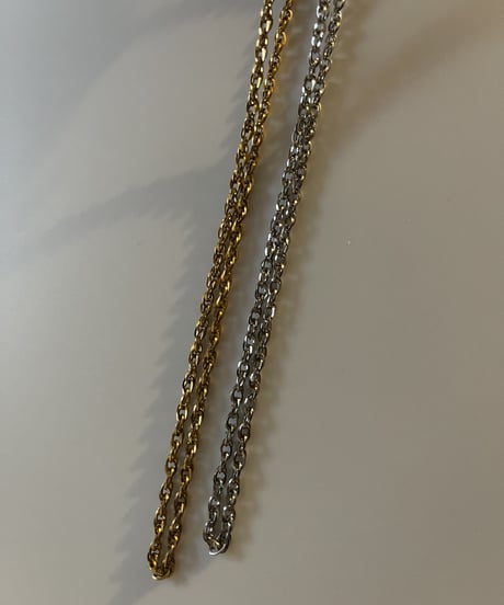 LOOP CHAIN NECKLACE（SILVER）