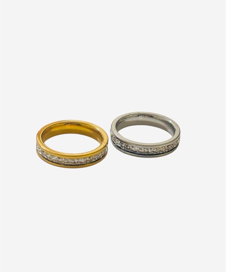 FULL CZ RING (GOLD/SILVER)