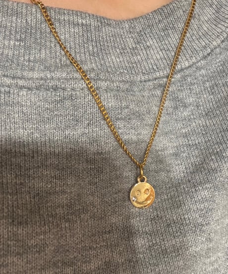 SMILE NECKLACE(GOLD/SILVER)