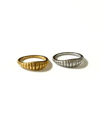 GROSGRAIN RING（GOLD/SILVER）