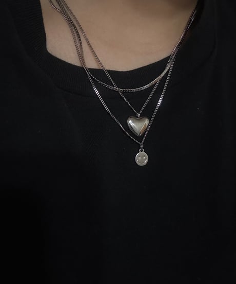 SMILE NECKLACE(GOLD/SILVER)