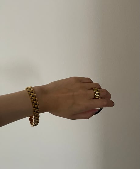 BELT BRACELET（GOLD/SILVER）