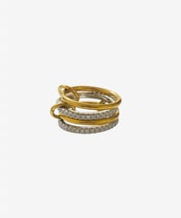 LAYERED RING (GOLD×SILVER)