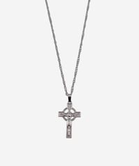 CROSS NECKLACE （SILVER）