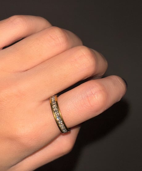 FULL CZ RING (GOLD/SILVER)