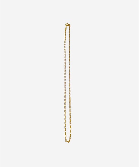 TINY CHAIN NECKLACE（GOLD）