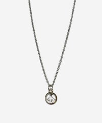 PEACEMARK NECKLACE （SILVER）