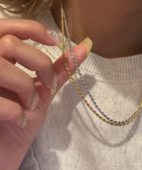 ROPE CHAIN NECKLACE