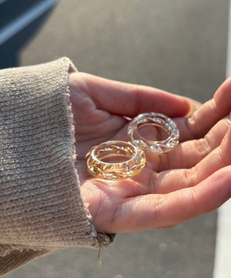 CLEAR RING（GOLD/SILVER）