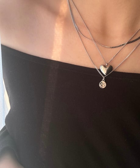 SMILE NECKLACE(GOLD/SILVER)