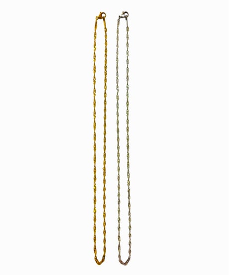 SCREW CHAIN NECKLACE (GOLD)