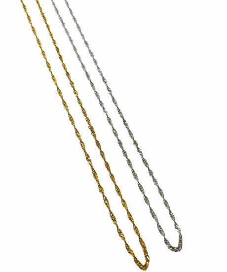 SCREW CHAIN NECKLACE (GOLD)