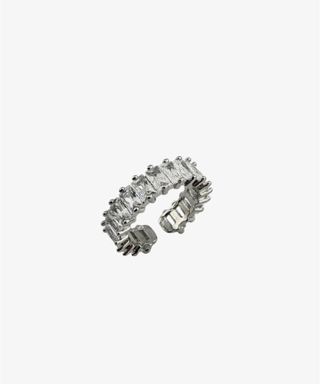 CUBIC ZIRCONIA RING(SILVER)