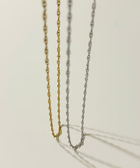 SCREW CHAIN NECKLACE (GOLD)