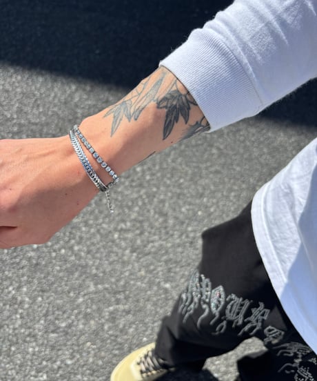 TWINKLE CHAIN BRACELET(SILVER)