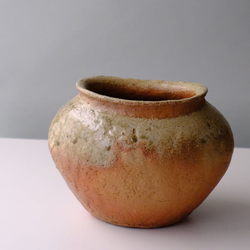 大西左朗 信楽楕円体壺 | 器さかもり