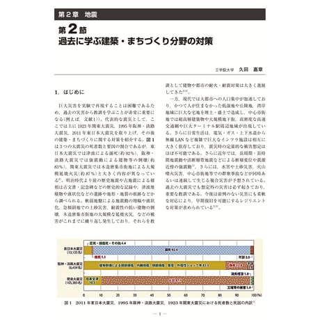 過去に学ぶ建築・まちづくり分野の対策／【分冊版】都市防災ハンドブック[2-2-2]