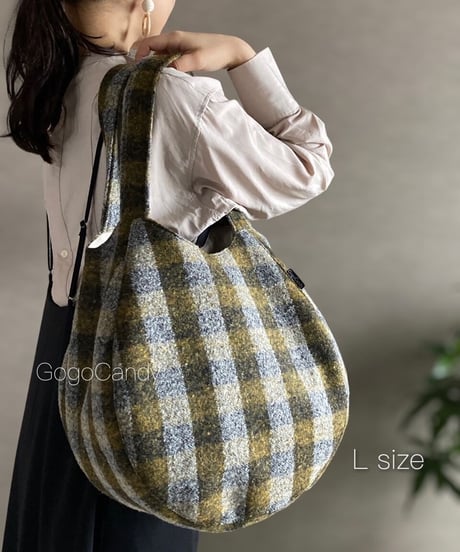 【Letter＆A4】4 sizes［Sumomo bag］ pdf sewing pattern※Instructions on how to make are not included