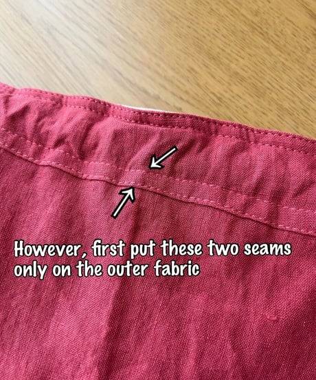 【A3】［Mochikinchaku］pdf sewing pattern ※Instructions on how to make are not included