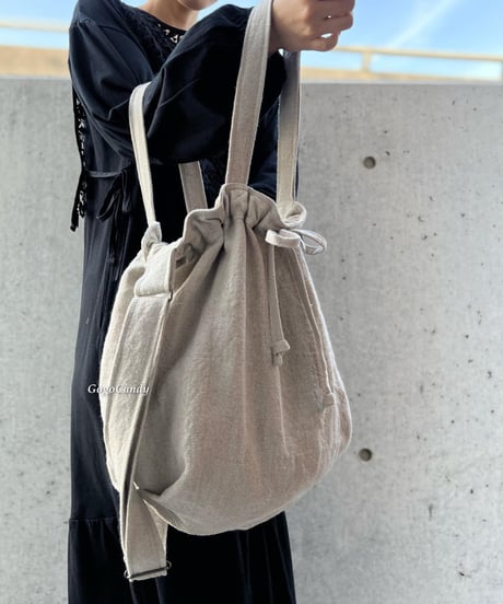 【A3】［Mochikinchaku］pdf sewing pattern ※Instructions on how to make are not included