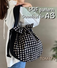 【A3】［Tomaty］pdf sewing pattern ※Instructions on how to make are not included