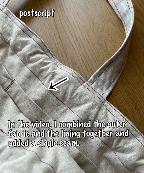 【A3】［Mochikinchaku］pdf sewing pattern ※Instructions on how to make are not included