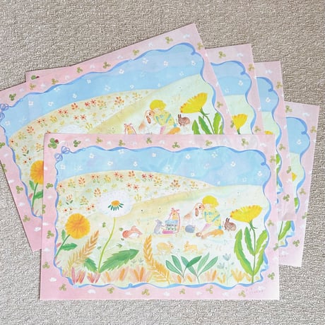 オリジナルラッピングペーパー（5枚セット）* キエピノコ