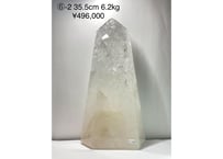 水晶ポイント  ポリッシュ ブラジル産 ハイグレード 6.2kg 35.5cm ⑥-2