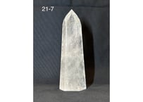 水晶ポイント ポリッシュ ブラジル　ミナスジェライス産　0.66kg 18cm　21-7