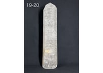 水晶ポイント  ポリッシュ ブラジル ミナスジェライス産  3.06kg 35.5cm 19-20