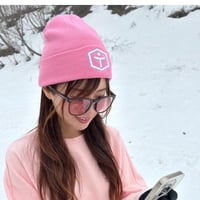 六角ロゴビーニー
