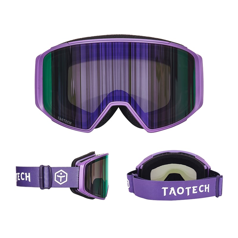 新品✳︎taotech タオテック　スノーボード　ゴーグル　調光　紫　パープル 調光スノーゴーグル | TaoTech