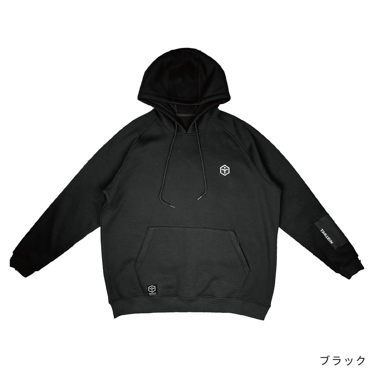 TTT-MSW 黒 パーカー Sサイズ ttt ロゴ入り ブラック パーカーttt-msw