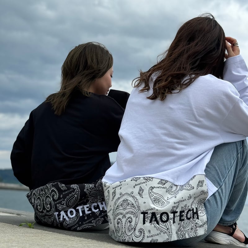 ロングスリーブTシャツ(ペイズリー切り替え) | TaoTech