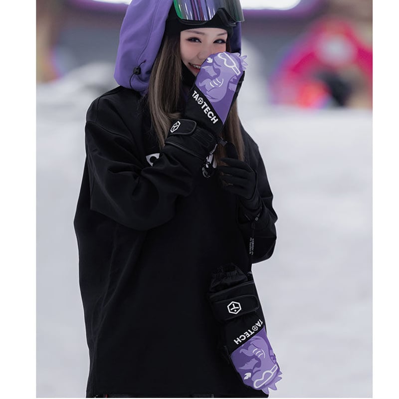 スコラー スノボーウェア上下セット＋ミトングローブ スキー