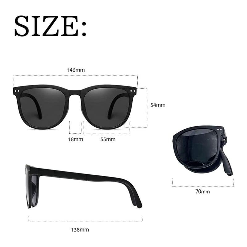 折りたたみ式黒サングラス Amazon.co.jp: Ray-Ban (レイバン) Folding Wayfarer 折りたたみ