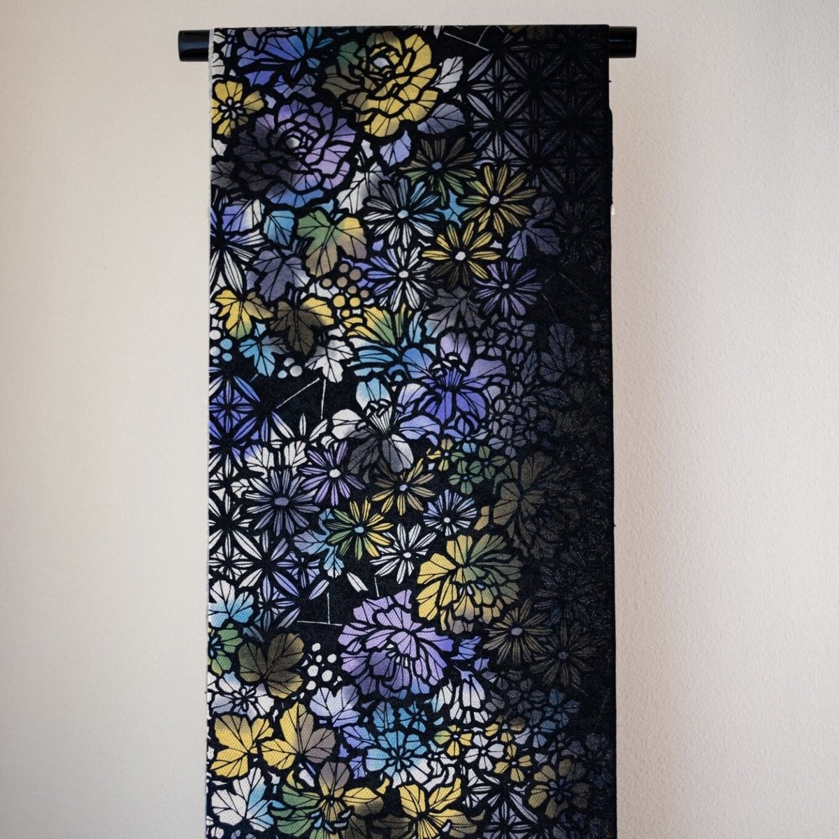 大人兵児帯　ステンドグラス アンティーク 特大 ステンドグラス 縦 79cm×横 80cm FG285