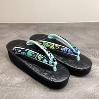 小室庵×カレンブロッソ　カフェ草履  Mサイズ