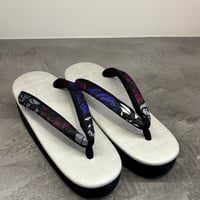 【新作】小室庵×カレンブロッソ　カフェ草履　Mサイズ