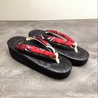 小室庵×カレンブロッソ　カフェ草履  Mサイズ