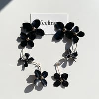 black flower occasion