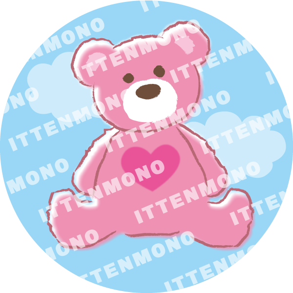 ピンクくま | ITTENmono ICON