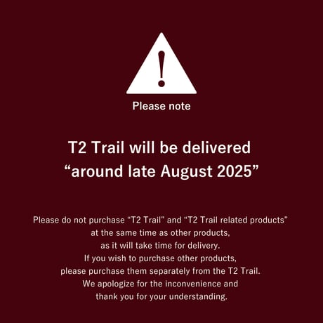 T2 Trail 15 ［Additional Storage］