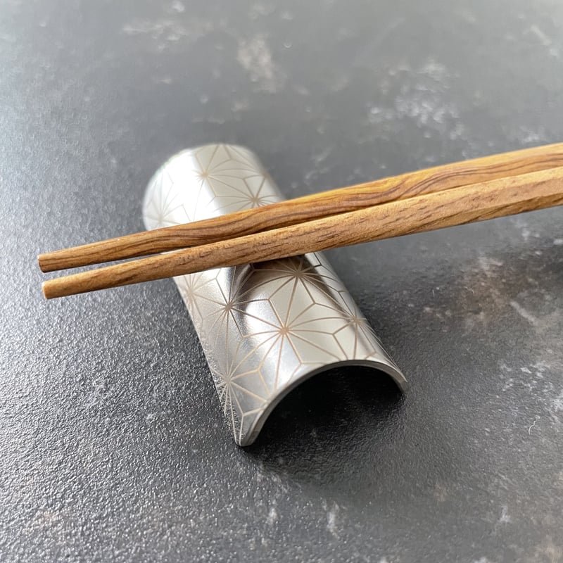 箸置き 麻の葉 silver | KANASAKA STORE