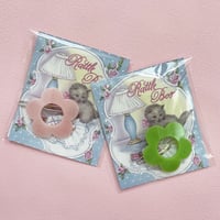 Flower hair pin