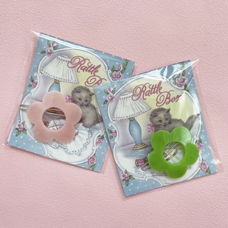 Flower hair pin